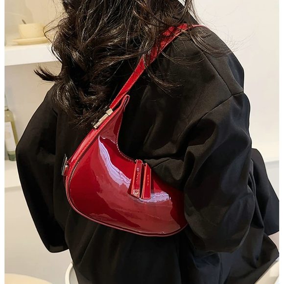 Crescent Shoulder Bags Retro Y2K 90S Hobo Handbags Top Handle Y2K :) - Picture 2 of 8